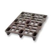 TRANSFORM TRAPLAST Plastová přepravní paleta 1200/800 - T09, mix